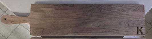 Charcuterie Board (Walnut) - 6 x 25" with handle
